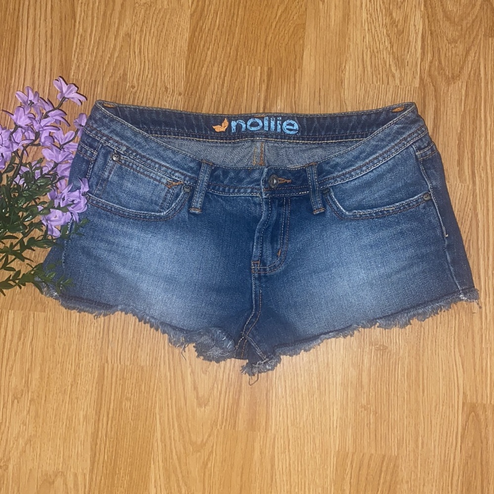 Nollie cutoff denim shorts